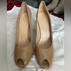 Kate Spade open toed high heels